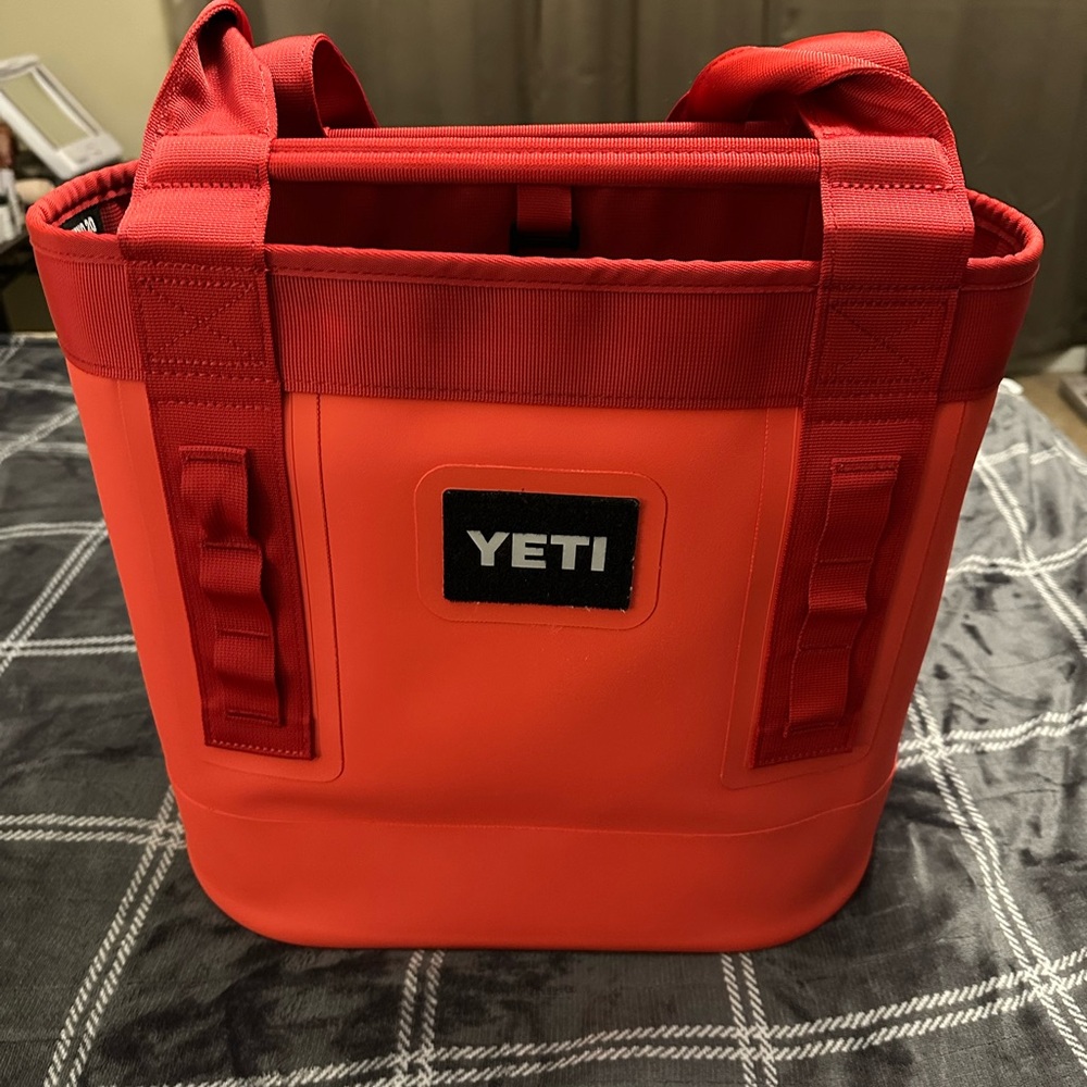 YETI Red Tote Bag